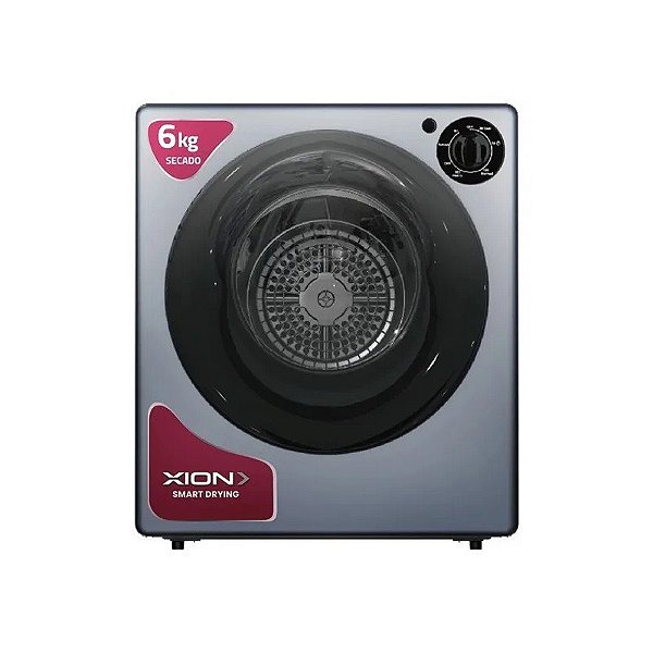 Secadora Xion XI-SEC61X Carga Frontal 220V - Cinza 6KG