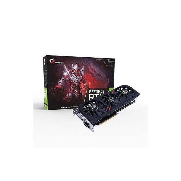Placa de Vídeo 6GB RTX2060 1680MHz GDDR6 iGame Ultra Recondicionada