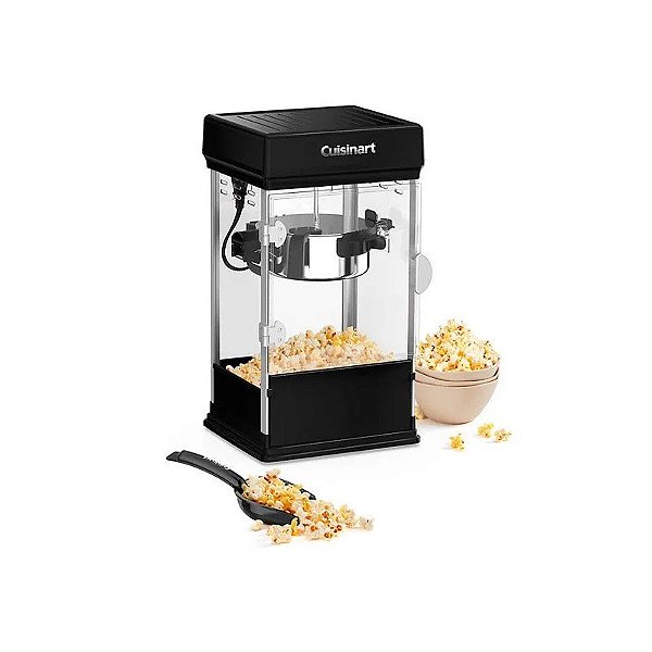 Pipoqueira Cuisinart CPM-32BKC 16 Xícaras - Preto