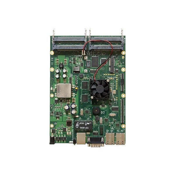 Mikrotik Routerboard RB800 L6 Placa-mãe 4 Slots Mini PCI