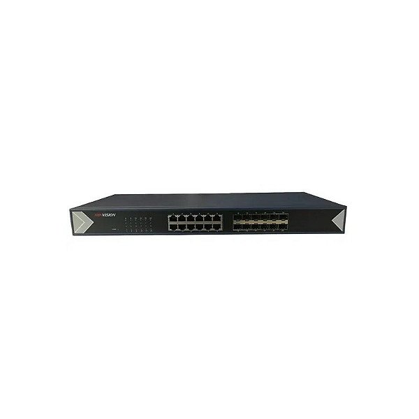 Switch Hub Hikvision 24 Portas 10/100/1000MBPS DS-3E0524TF