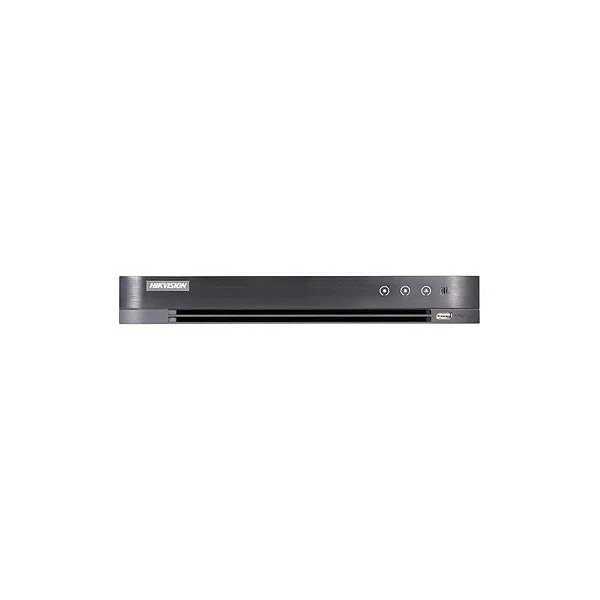 Gravador de Vídeo Digital Hikvision DVR 08CH 4K 2HDD 8MP H.265 Pro+ DS-7208HTHI-K2
