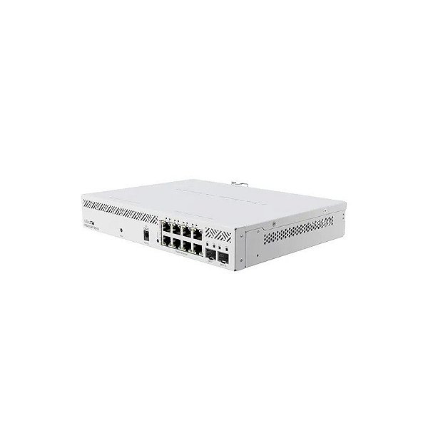 Switch Inteligente em Nuvem Mikrotik CSS610-8P-2S+In Poe 2*10GB SFP+