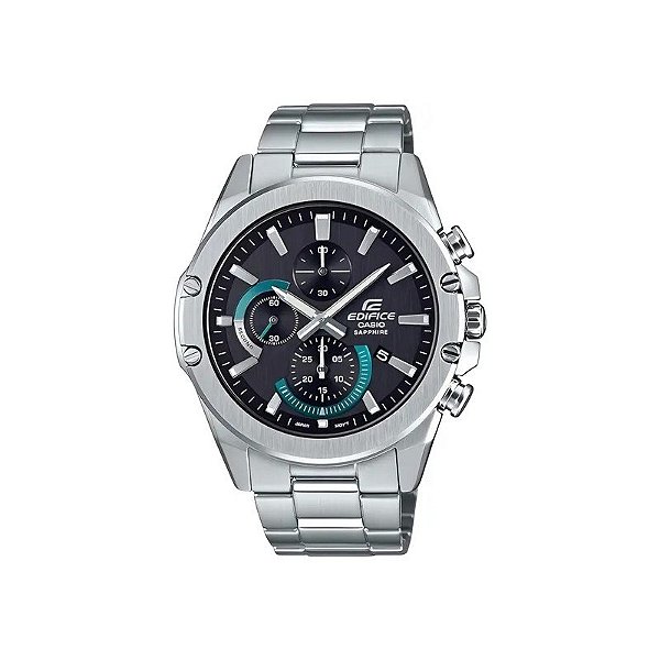 Relógio Casio Edifice EFR-S567D-1AVUDF Analógico Masculino Prata/Preto