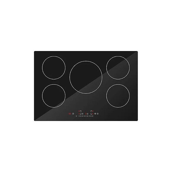 Cooktop de Indução 5 Bocas 50/60Hz 220V 9600W 96IHB5S2
