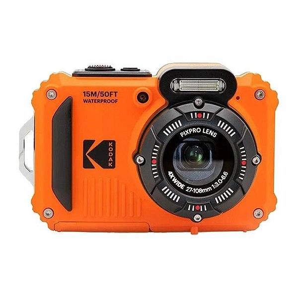 Câmera Digital Kodak Pixpro WPZ2 - Laranja