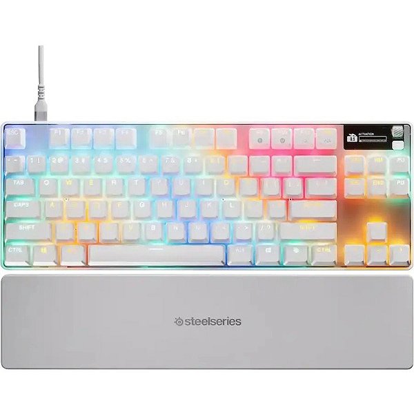 Teclado Gamer com Cabo SteelSeries Apex Pro TKL Gen 3 64898