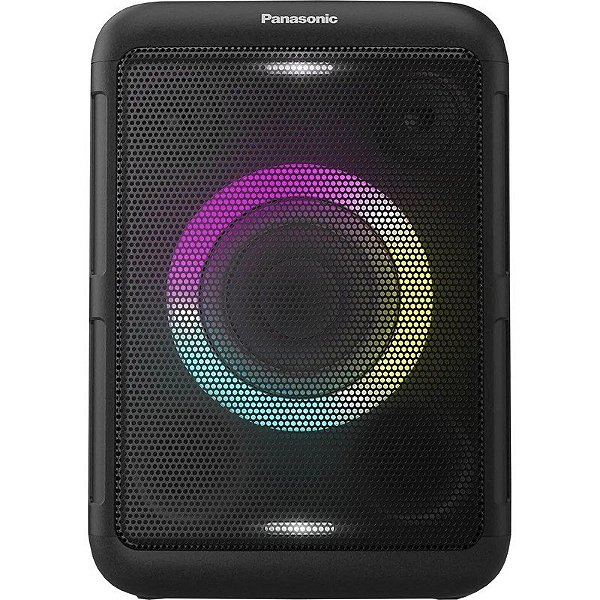 Caixa de som Panasonic portátil SC-BMAX5WW-K Bluetooth 75W Bivolt - Preto