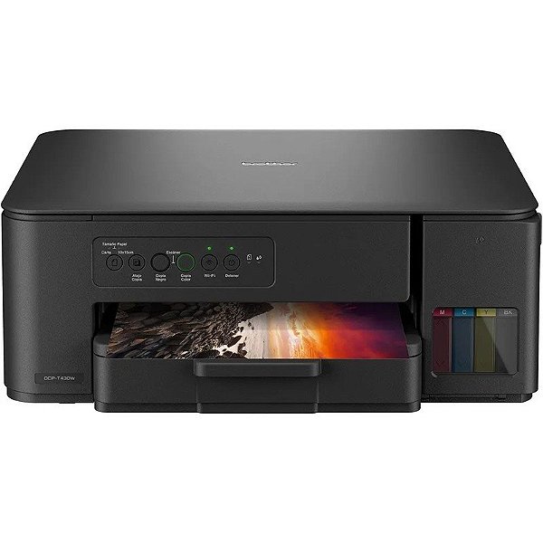 Impressora Multifuncional Brother 3 em 1 DCP-T430W 220V-50/60Hz