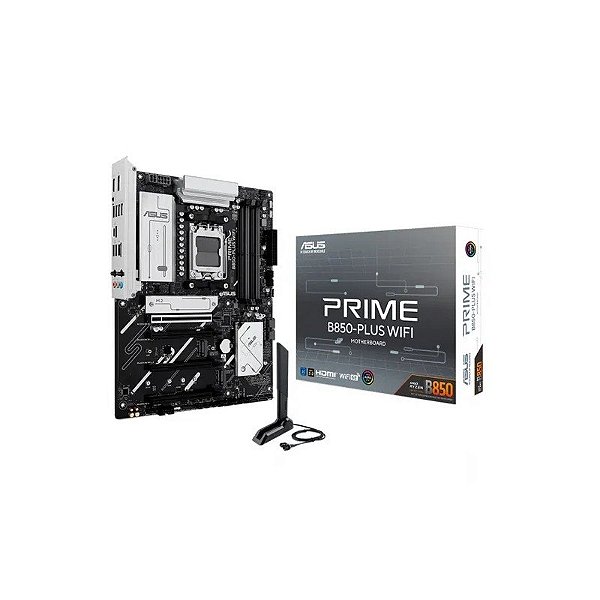 Placa Mãe AM5 Asus B850-Plus Prime Wifi/DDR5/HDMI/DP
