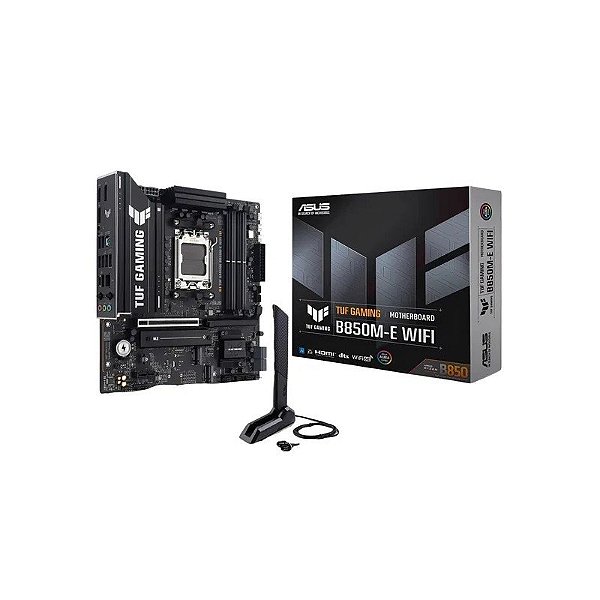 Placa-Mãe Asus Tuf Gaming B850M-e Wifi AM5 DDR5