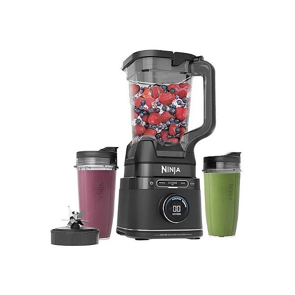 Liquidificador Ninja Detec Power Pro TB301EU 2 Em 1 1200 W 110V - Preto