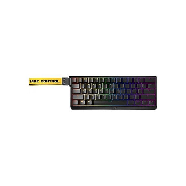 Teclado Gamer Mecânico Wooting 60HE+ RGB Preto