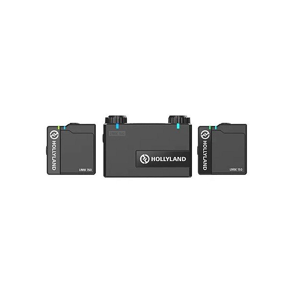 Microfone Sem Fio Hollyland Lark 150 Duo - Preto