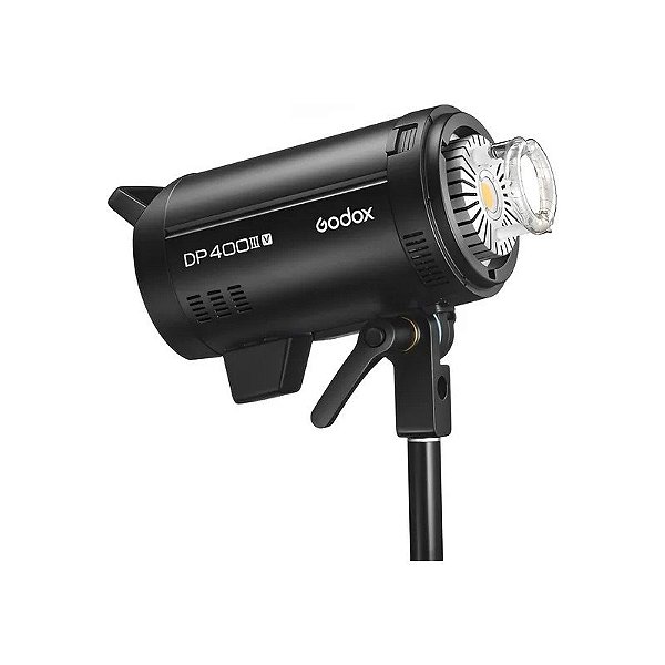 Flash de Estúdio Profissional Godox DP400IIIV 400 W - Preto