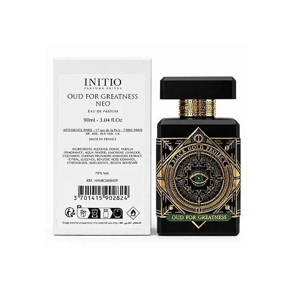 Perfume Initio Oud For Greatness Neo Eau de Parfum Unissex 90ML - (Testador)