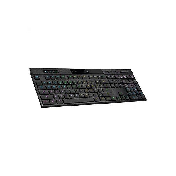 Teclado Corsair K100 Air RGB Mechan Wireless Preto