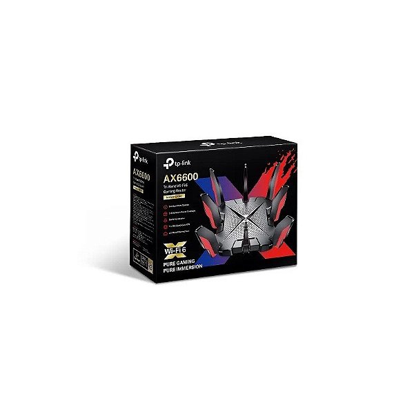 Roteador TP-Link Wifi 6 Archer GX90 Americano AX6600 Tri-Banda para Jogos