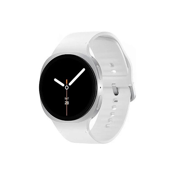 Relógio Smart Samsung Galaxy Watch 8 SM-L330 - Bluetooth/Wi-Fi/GPS - 44MM - Prata