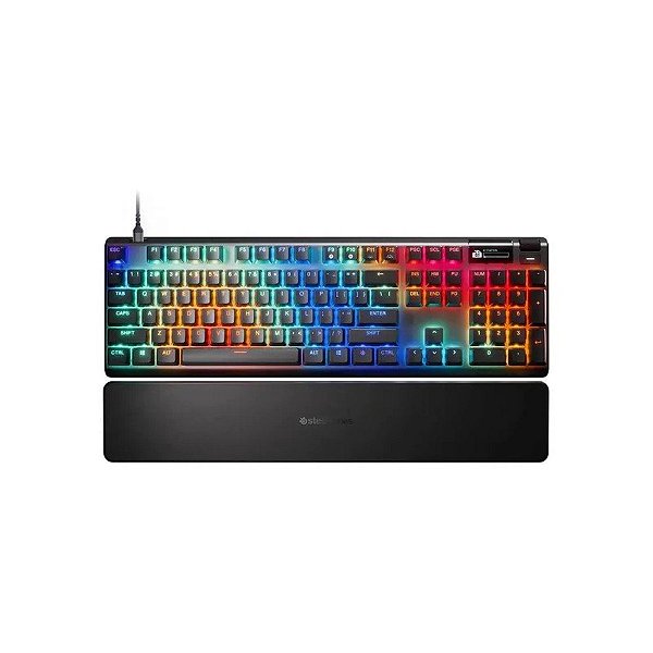 Teclado Mecânico Steelseries Apex Pro TKL Gen 3 RGB Switch Omnipoint 3.0 Preto
