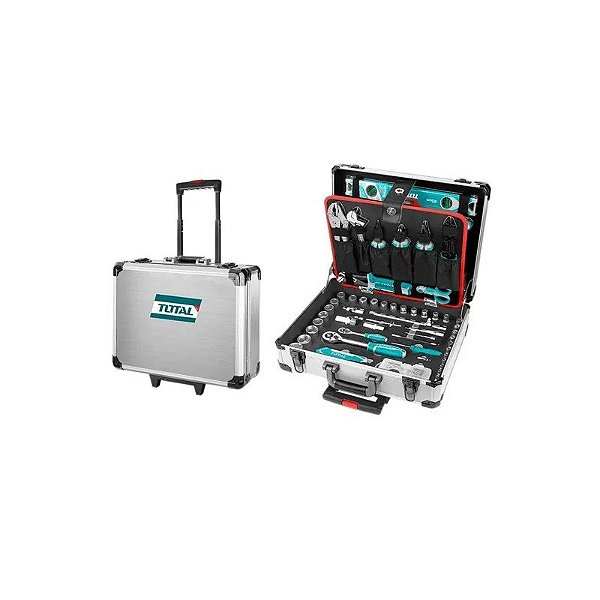 Kit de Ferramentas Total THKTHP21476 1/2" - 1/4
