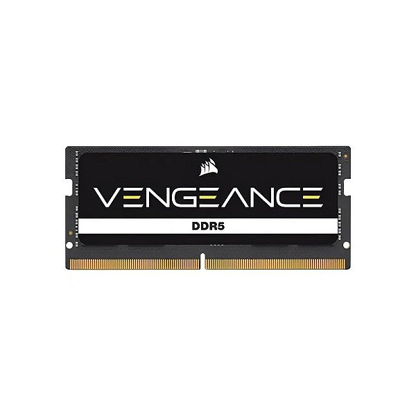 Memória RAM DDR5 Corsair Vengeance 4800 MHz 16 GB - Preto (CMSX16GX5M1A4800C40)