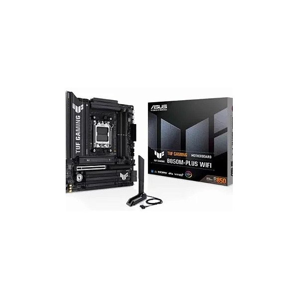 Placa-Mãe Asus B850M-Plus Tuf Gaming AM5 DDR5 Wifi 7