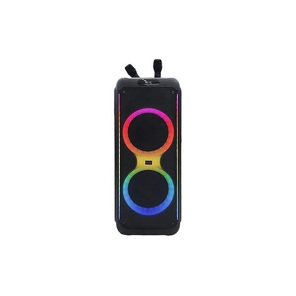 Caixa de Som Kolav J2225 2X12" Rec/USB/Mic/BLT