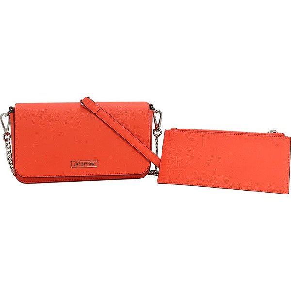 Bolsa Feminina Cromia 1405912 068 Ladies Bag Perla 2009 - Laranja