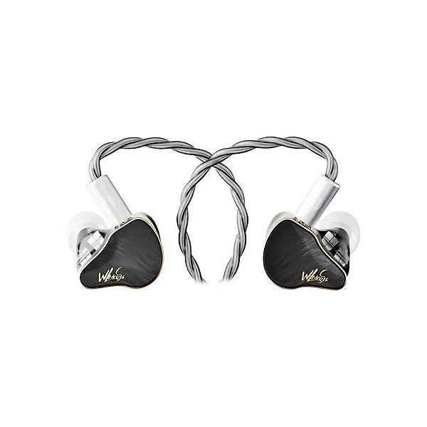Fone de ouvido Wlmouse Huan Iem com Fio - Preto