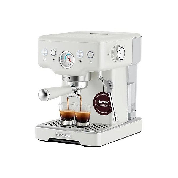Cafeteira Espresso Neretva PE3690WH Manômetro 15BAR 1450W