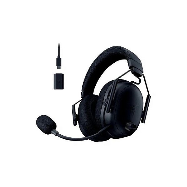 Fone Razer Blackshark V3 Pro Nasa Wireless Preto RZ04-05400100-R 3U1