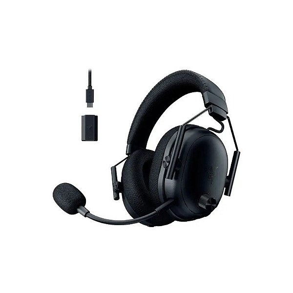 Fone de ouvido Gamer Razer Blackshark V3 Pro Nasa RZ04-05400100-R3U1 Wireless - Preto