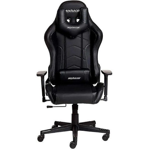 Silla Gamer Max Racer Tactical TCL-6 - Negro