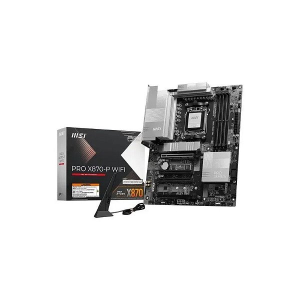 Placa-mãe AMD AM5 MSI X870-P Pro Wifi DDR5 ATX