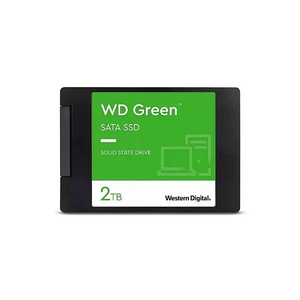 SSD Interno WD SATA 2 TB Green - WDS200T2G0A