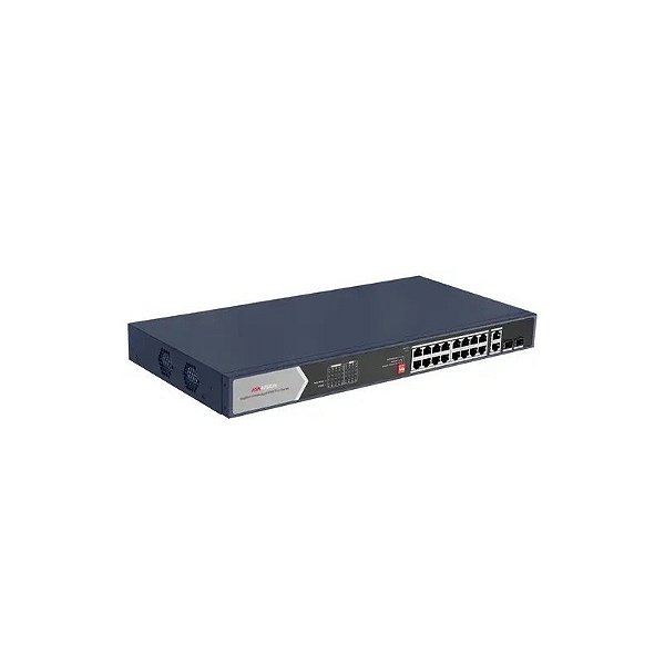 Switch Hub Hikvision 16P 10/100/1000Mbps PoE DS-3E0520HP-e