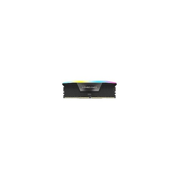 Memória RAM Corsair Vengeance RGB DDR5 16GB 5600MHZ - Preto (CMH16GX5M1B5600C40)