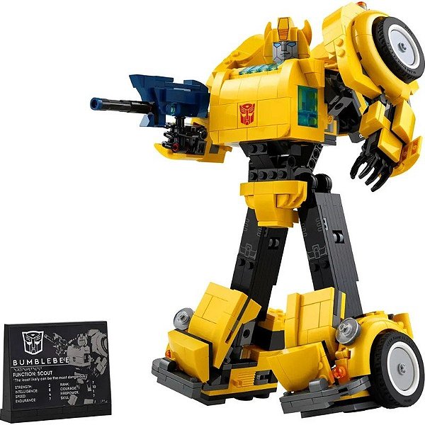 Quebra-Cabeça Lego Icons Trans Formers Bumblebee - 10338 (950 Peças)