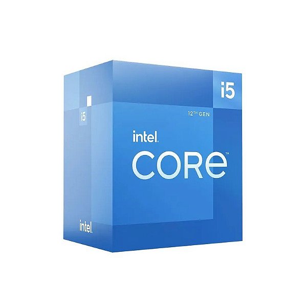 Processador Cpu Intel Core i5-12400 - Seis núcleos - LGA 1700 - 2.5GHZ - 18MB