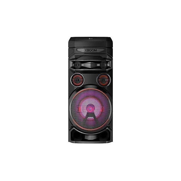 Caixa de Som LG Xboom RNC7 - Bluetooth - USB/P10/RCA - com Microfone - 8" - Preto