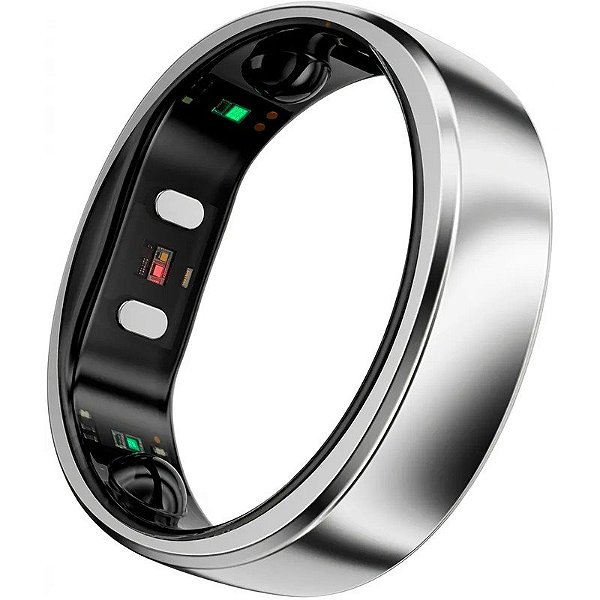 Anel Inteligente Smart RingConn Gen 2 Air Bluetooth Tamanho 8 - Prata Galaxy