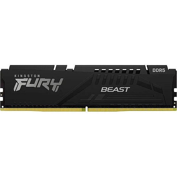 Memória Kingston Fury Beast 16GB DDR5 5200MHz CL40 KF552C40BB-16