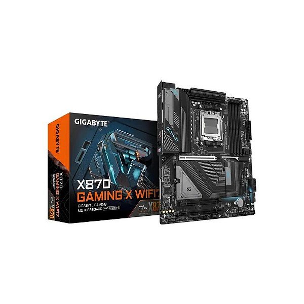 Placa Mãe Gigabyte X870 Gaming X Wi-Fi 7 AM5 DDR5 ATX