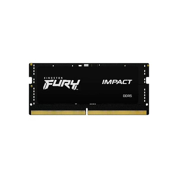 Memória para notebook Kingston DDR5 16GB 4800MHz Fury Impact - KF548S38IB-16