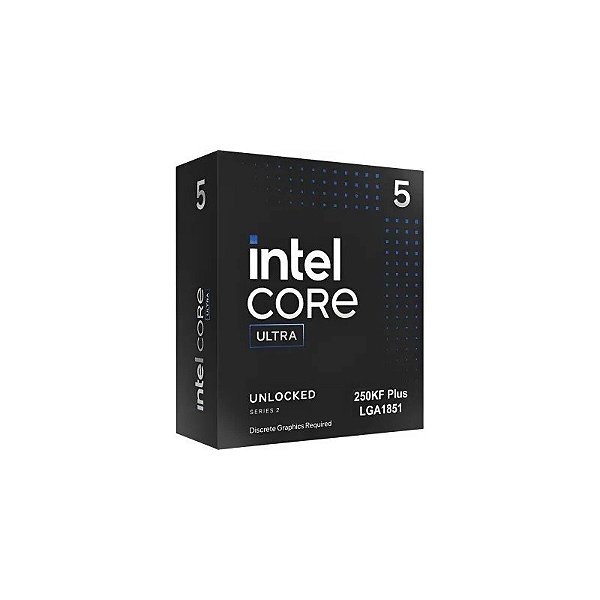 Processador Core Ultra 5 250KF Plus 4.2GHz 30MB 1851