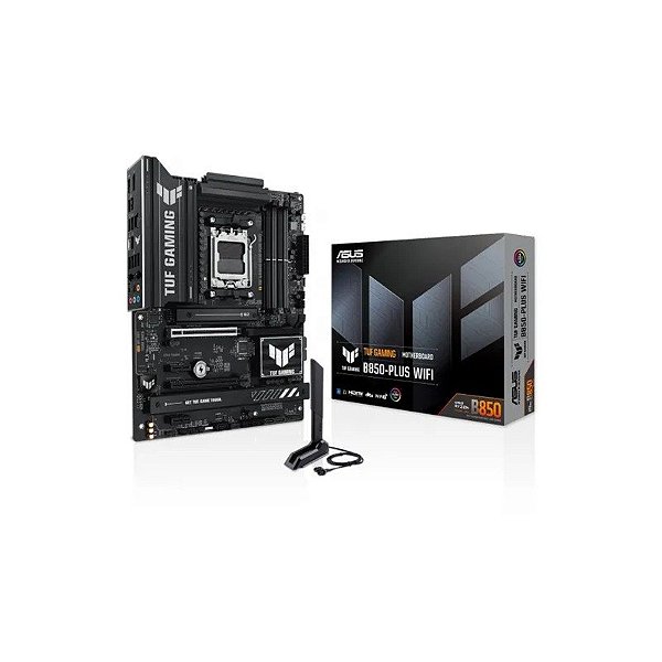 Placa-mãe AM5 Asus B850-Plus Tuf Gaming DDR5/WIFI7/HDMI
