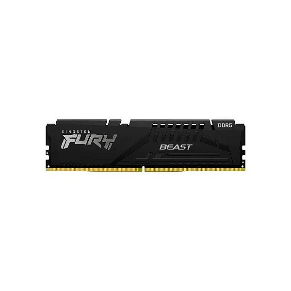 Memória RAM DDR5 Kingston 6000 MHZ 16 GB Fury Beast KF560C36BBE2-16 - Preto (Expo-AMD)