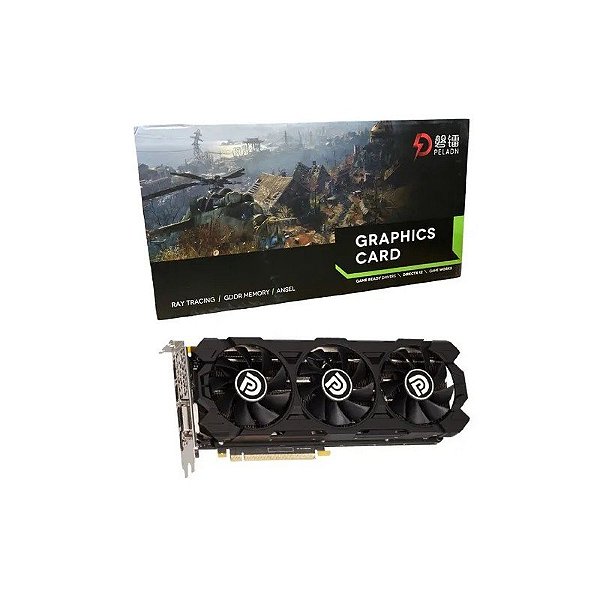 Placa de Vídeo 8GB GTX1080 1607MHZ GDDR5X GeForce Peladn Ref