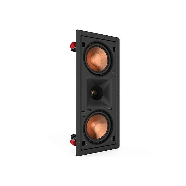 Caixa de Som Retangular para Embutir na Parede Klipsch PRO-250-RPW-LCR LCR Branco